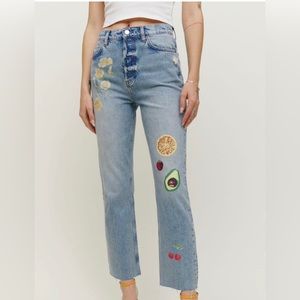 Reformation denim 25